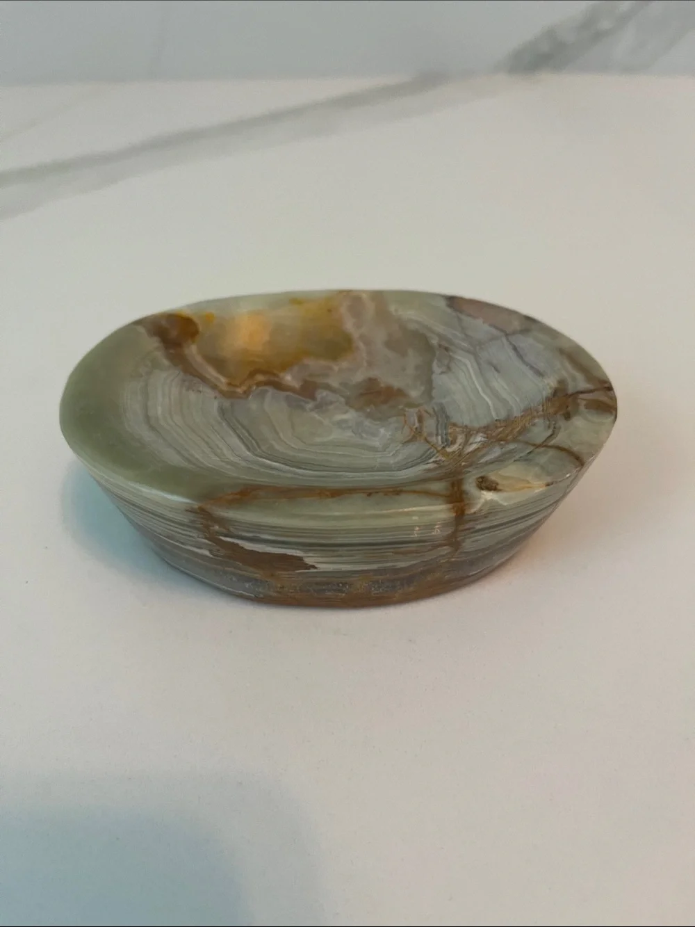 Decorative Stone Bathroom Soap Dish